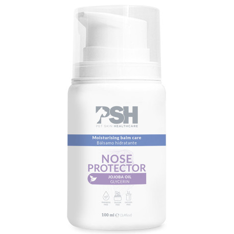 Psh nose protector bálsamo protector e hidratante para naríz de perros en formato de 100ml