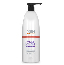 Psh multi colour champú potenciador de color para perros en bote de 1 Litro