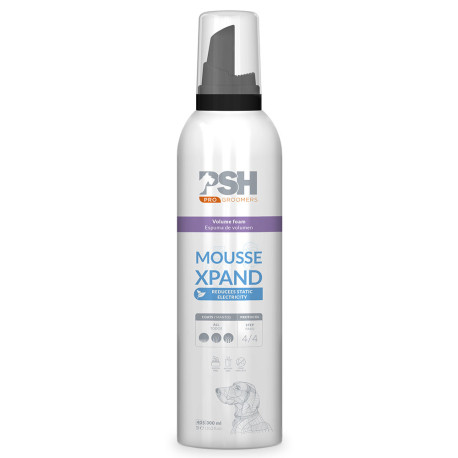 PSH Mousse Xpand foam espuma de volumen para perros en formato de 300ml