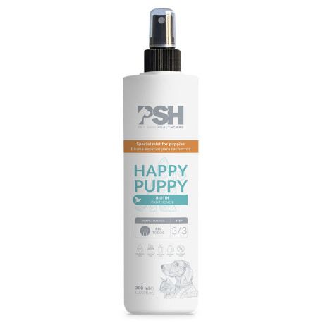 Psh happy puppy mist loción especial para cachorros y kittens en formato de 300ml