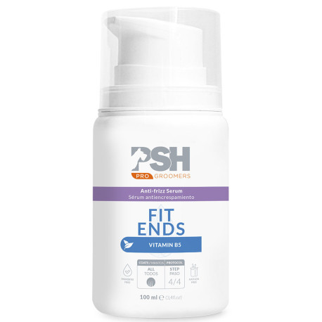 Psh fit ends serum antiencrespamiento para perros en formato de 100ml