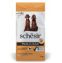 Schesir mantenimiento pollo medium para perros en saco de 12Kg