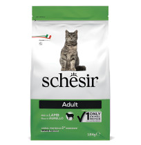 Schesir mantenimiento cordero para gatos en formato de 1,5Kg