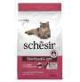 Schesir esterilizado y sobrepeso jamón para gatos en saco de 1,5Kg