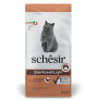 Schesir esterilizado y sobrepeso pollo para gatos en saco de 10Kg