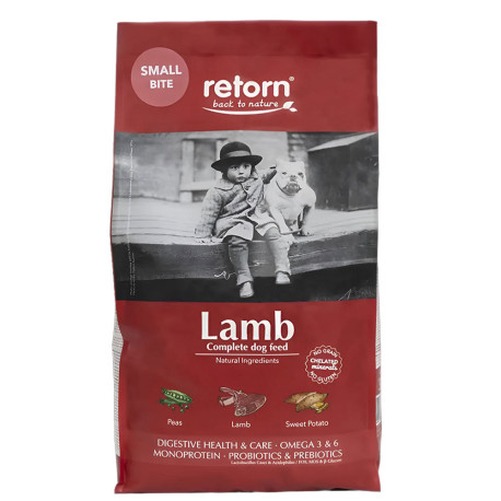 Retorn adult cordero mini para perros pequeños