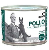 Retorn latas pollo con zanahorias para perros en formato de 185g