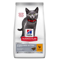 Hill's science plan feline sterilised kitten pollo