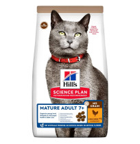 Hill's science plan feline mature adult no grain pollo