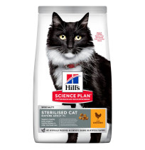 Hill's science plan feline mature adult 7+ sterilised cat pollo