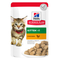 Hill's science plan feline kitten pollo (sobre)