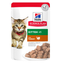 Hill's science plan feline kitten pavo (sobre)