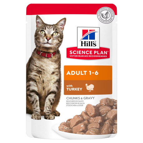 Hill's science plan feline adult pavo (sobre)