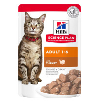 Hill's science plan feline adult pavo (sobre)