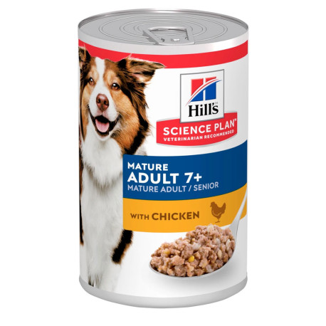 Hill's science plan canine mature adult pollo (lata)