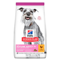 Hill's science plan canine mature adult 7+ light small & mini pollo