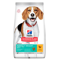 Hill's science plan canine adult medium perfect weight pollo