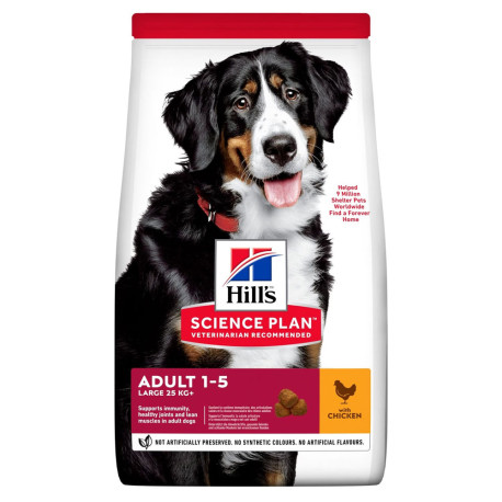 Hill's science plan canine adult large breed pollo