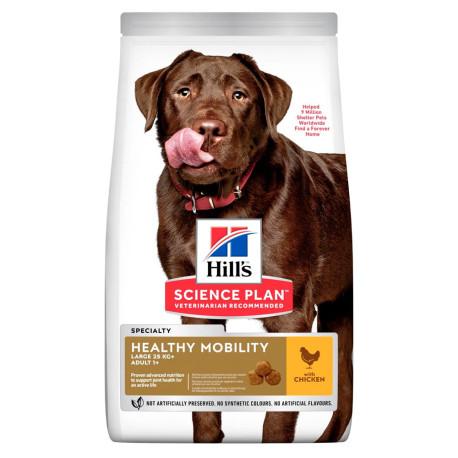 Hill's science plan canine adult healthy mobility large breed pollo