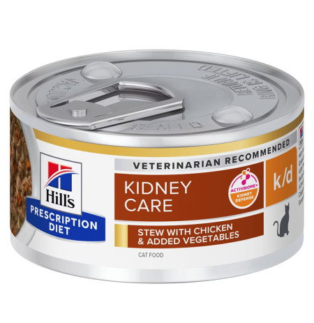 Hill's prescription diet feline k/d pollo y verduras (lata)