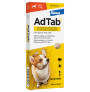 AdTab comprimido antiparasitario masticable para perros medianos de entre 5 kg y 11 kg