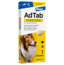 AdTab comprimido antiparasitario masticable para perros gigantes o muy grandes de entre 22 kg y 45 kg