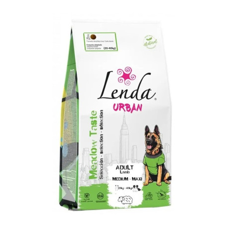 Lenda urban cordero medium-maxi meadow taste para perros