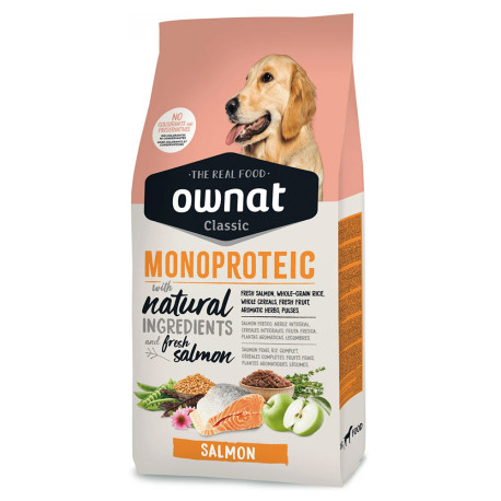 Ownat classic monoproteico salmón para perros