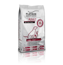 Platinum adult lamb & rice (cordero y arroz) pienso para perros