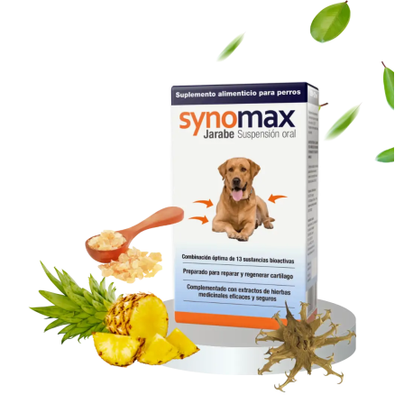 Synomax jarabe condroprotector articulaciones para perros