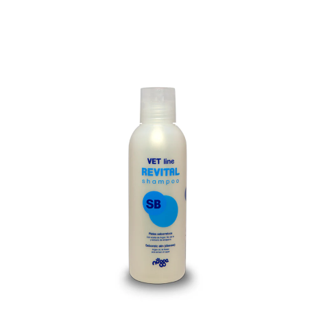 Nogga Shampoo Revital SB (Sebo regulador) para perros en botella de 150 ml