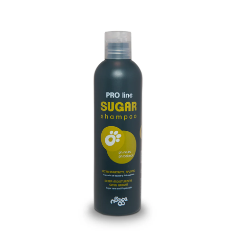 Nogga Sugar Shampoo para perros con mantos largos y deshidratados en formato de 250ml