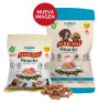 Serrano Salmón y Atún snack para perros en formato de 85g de Mediterranean Natural