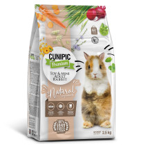 Nuevo diseño Pienso Cunipic adult super toy, mini & toy comida para conejos adultos en formato de 2,5Kg