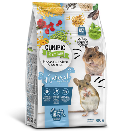 Nuevo diseño de Cunipic Hámster Mini & Ratón 600g