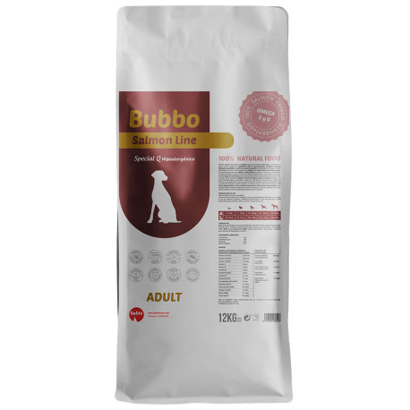 Saco de pienso Galitó Bubbo adult salmón para perros en formato de 12Kg Saco de pienso Galitó Bubbo adult salmón para perros en formato de 12Kg