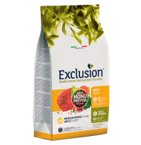 Exclusion adult beef medium para perros