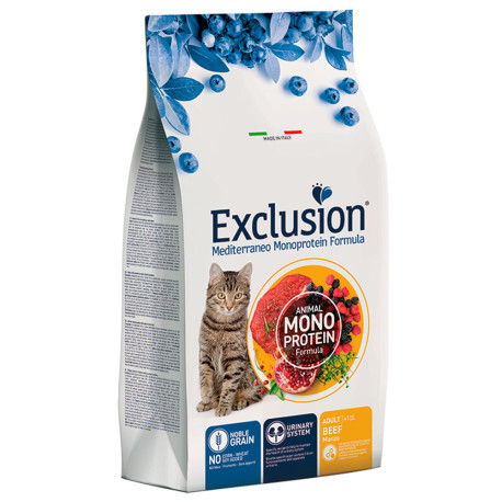 Exclusion cat adult beef para gatos