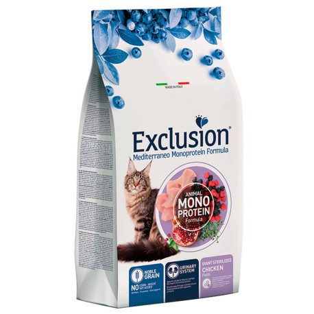 Exclusion cat giant sterilized chicken para gatos