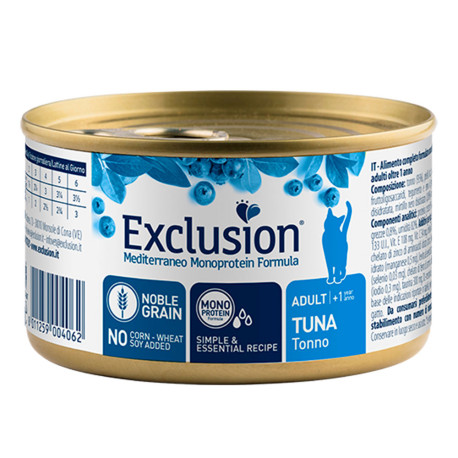 Exclusion cat lata adult tuna para gatos