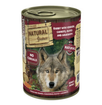 Natural greatness Conejo con Venado, Zanahorias, Aceitunas y Amaranto latas para perros