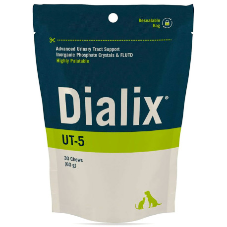 Vetnova Dialix UT-5 (chews) para vías urinarias inferiores en perros y gatos Vetnova Dialix UT-5 (chews) para vías urinarias inferiores en perros y gatos