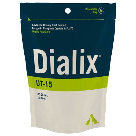 Vetnova Dialix UT-15 (chews) para vías urinarias inferiores en perros y gatos Vetnova Dialix UT-15 (chews) para vías urinarias inferiores en perros y gatos