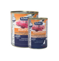Dr. Clauder Lata Prebiotic carne de cabeza de res para perros