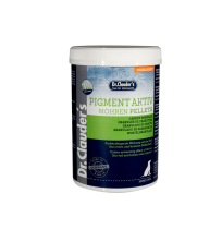 Dr. Clauder Pigmento Activo pellets de zanahoria suplemento para perros