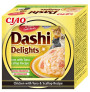 Churu Dashi Delights Pollo, Atún y Vieira para gatos en caja