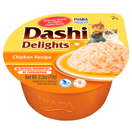 Tarrina Churu Dashi Delights Pollo para gatos Tarrina Churu Dashi Delights Pollo para gatos