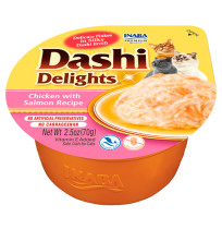 Churu Dashi Delights Pollo y Salmón para gatos