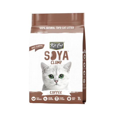 Kit Cat Arena Soja BIO Carbón Activo SoyaClump para gatos Kit Cat Arena Soja BIO Carbón Activo SoyaClump para gatos