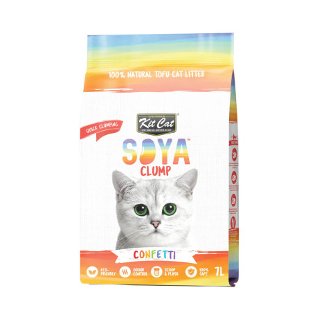 Kit Cat Arena Soja BIO Confetti SoyaClump para gatos Kit Cat Arena Soja BIO Confetti SoyaClump para gatos